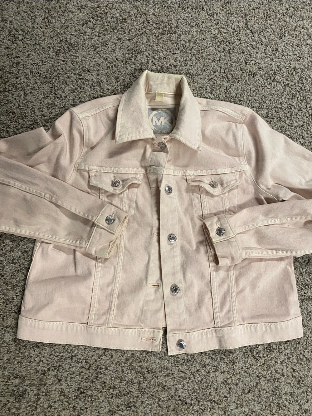 Michael Kors Pink Denim Jacket